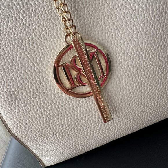 Badgley Mischka Top Handle Purse Handbag Satchel - Picture 3 of 9